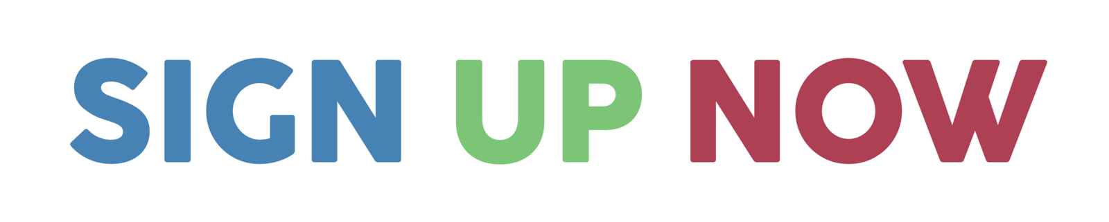 sign up now